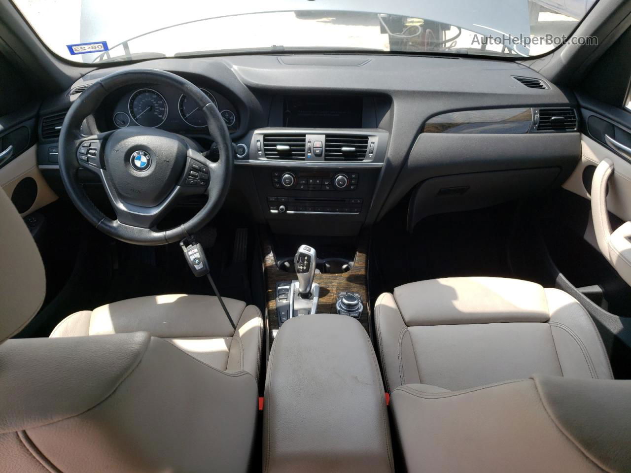 2013 Bmw X3 Xdrive28i Серый vin: 5UXWX9C59D0D00225