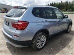 2014 Bmw X3 Xdrive28i Blue vin: 5UXWX9C59E0D17348