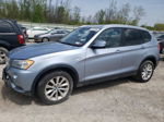 2014 Bmw X3 Xdrive28i Blue vin: 5UXWX9C59E0D17348