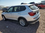 2014 Bmw X3 Xdrive28i Silver vin: 5UXWX9C59E0D19729