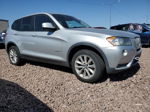 2014 Bmw X3 Xdrive28i Silver vin: 5UXWX9C59E0D19729