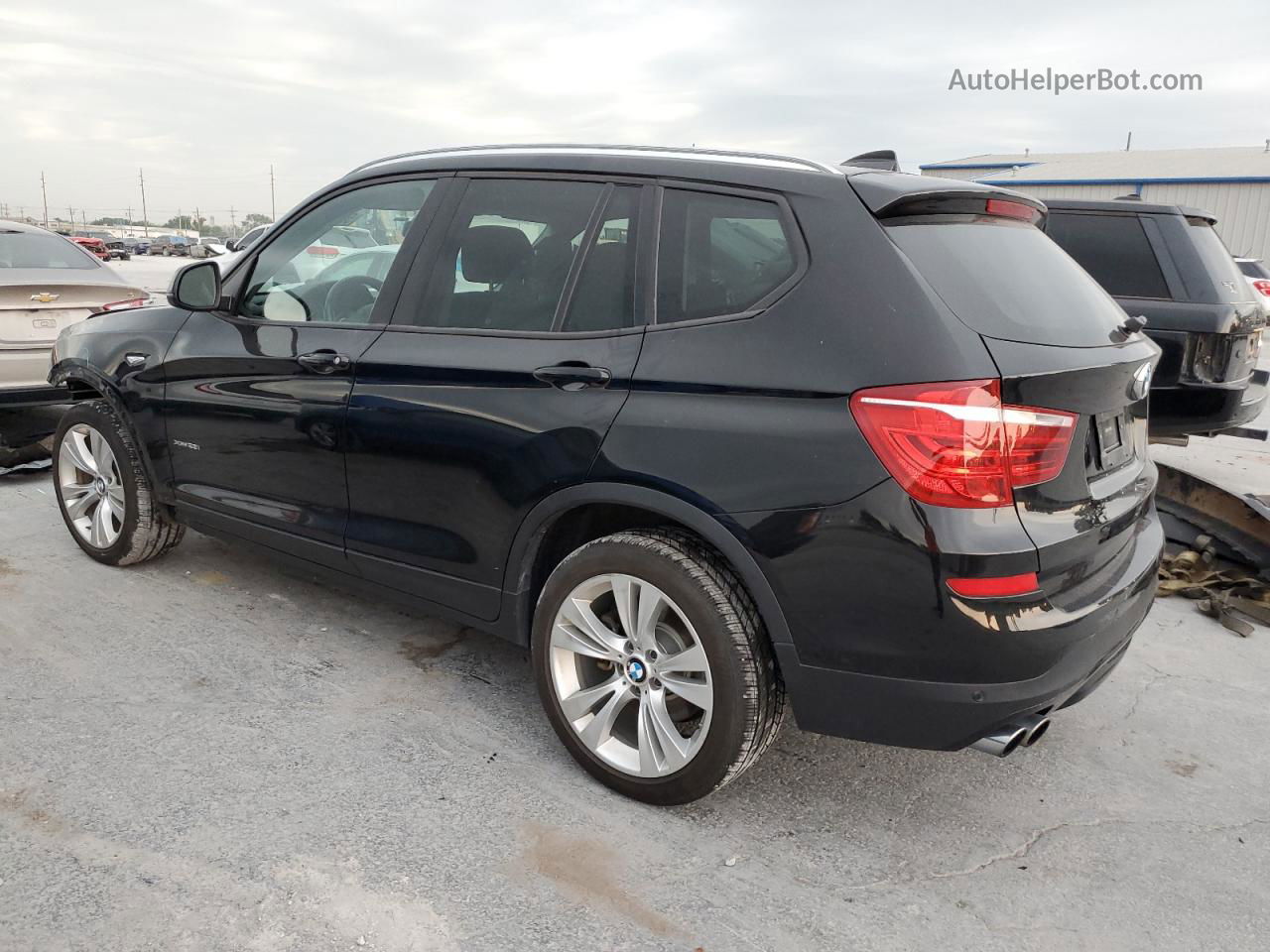 2016 Bmw X3 Xdrive28i Черный vin: 5UXWX9C59G0D69632