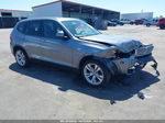 2016 Bmw X3 Xdrive28i Gray vin: 5UXWX9C59G0D81148