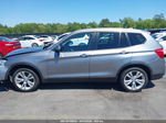 2016 Bmw X3 Xdrive28i Gray vin: 5UXWX9C59G0D81148