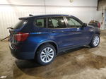 2013 Bmw X3 Xdrive28i Blue vin: 5UXWX9C5XD0A09085