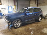 2013 Bmw X3 Xdrive28i Blue vin: 5UXWX9C5XD0A09085