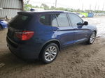 2013 Bmw X3 Xdrive28i Синий vin: 5UXWX9C5XD0A14870