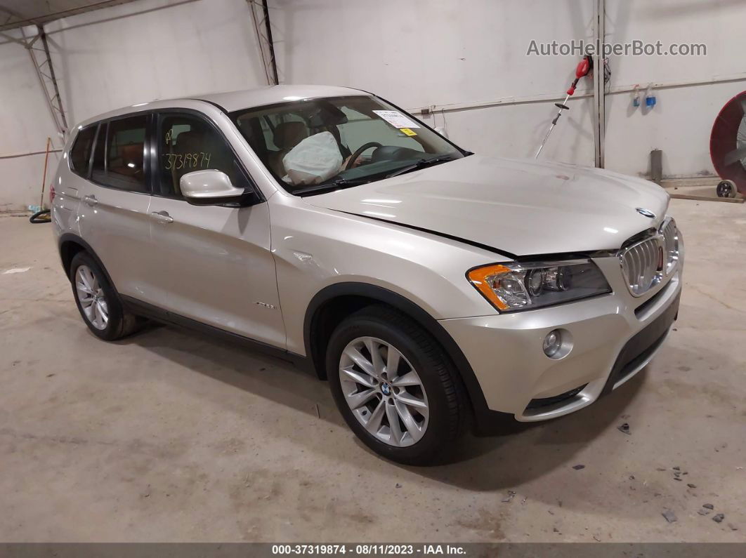 2013 Bmw X3 Xdrive28i Gold vin: 5UXWX9C5XD0A17042