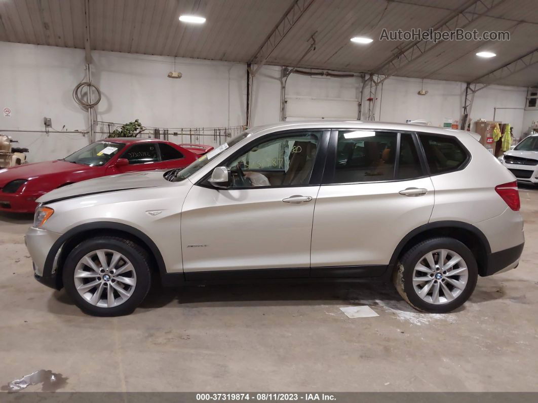 2013 Bmw X3 Xdrive28i Gold vin: 5UXWX9C5XD0A17042