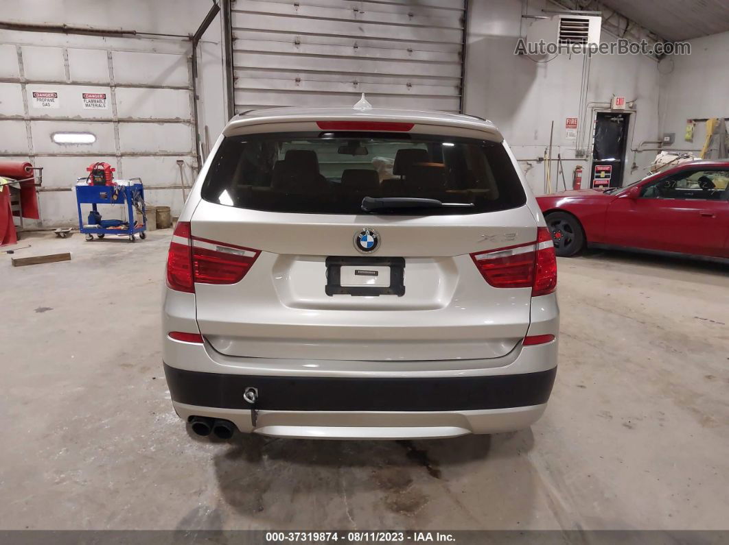 2013 Bmw X3 Xdrive28i Gold vin: 5UXWX9C5XD0A17042