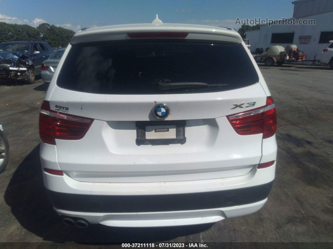 2013 Bmw X3 Xdrive28i Белый vin: 5UXWX9C5XD0A28784