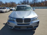 2013 Bmw X3 Xdrive28i Silver vin: 5UXWX9C5XD0A32950