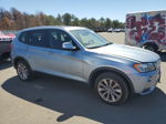 2013 Bmw X3 Xdrive28i Silver vin: 5UXWX9C5XD0A32950