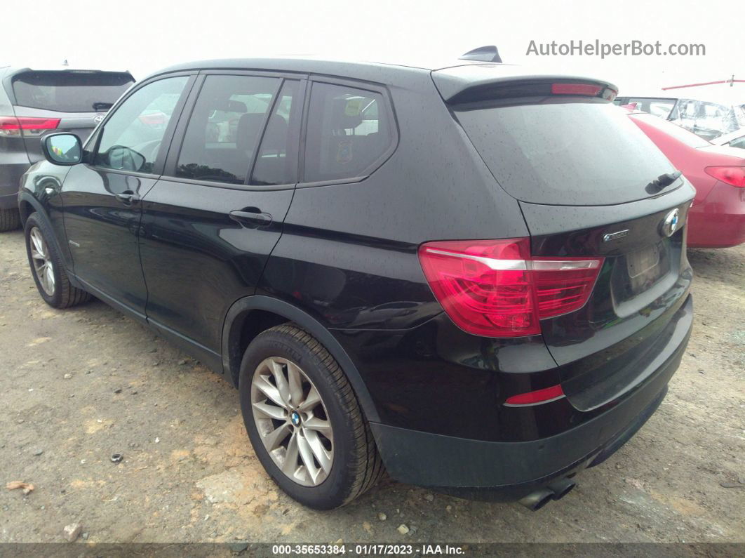 2013 Bmw X3 Xdrive28i Черный vin: 5UXWX9C5XD0D03800