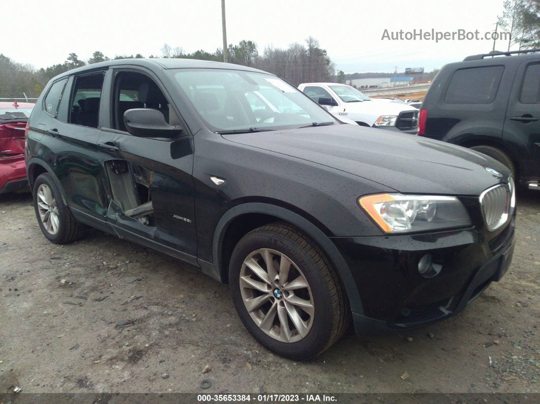 2013 Bmw X3 Xdrive28i Черный vin: 5UXWX9C5XD0D03800