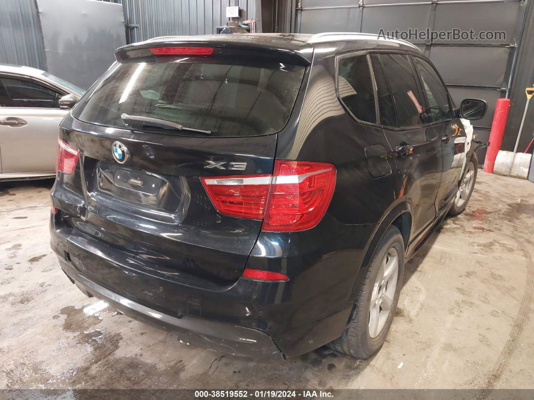 2013 Bmw X3 Xdrive28i Dark Blue vin: 5UXWX9C5XD0D08608