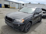 2013 Bmw X3 Xdrive28i Black vin: 5UXWX9C5XD0D08821