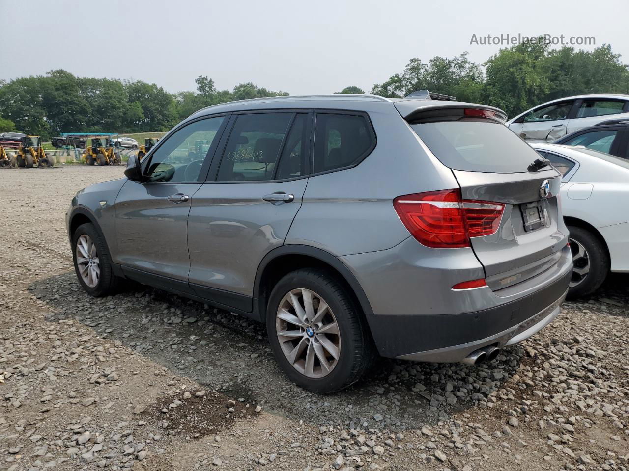 2013 Bmw X3 Xdrive28i Gray vin: 5UXWX9C5XDL874361