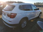 2013 Bmw X3 Xdrive28i White vin: 5UXWX9C5XDL874621