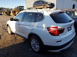 2013 Bmw X3 Xdrive28i White vin: 5UXWX9C5XDL874621