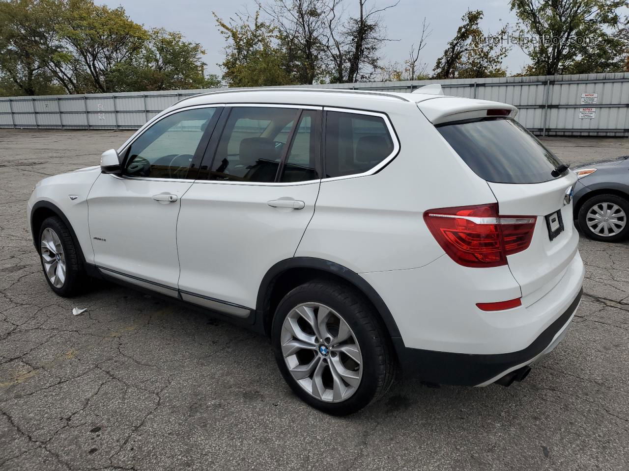 2016 Bmw X3 Xdrive28i White vin: 5UXWX9C5XG0D62821