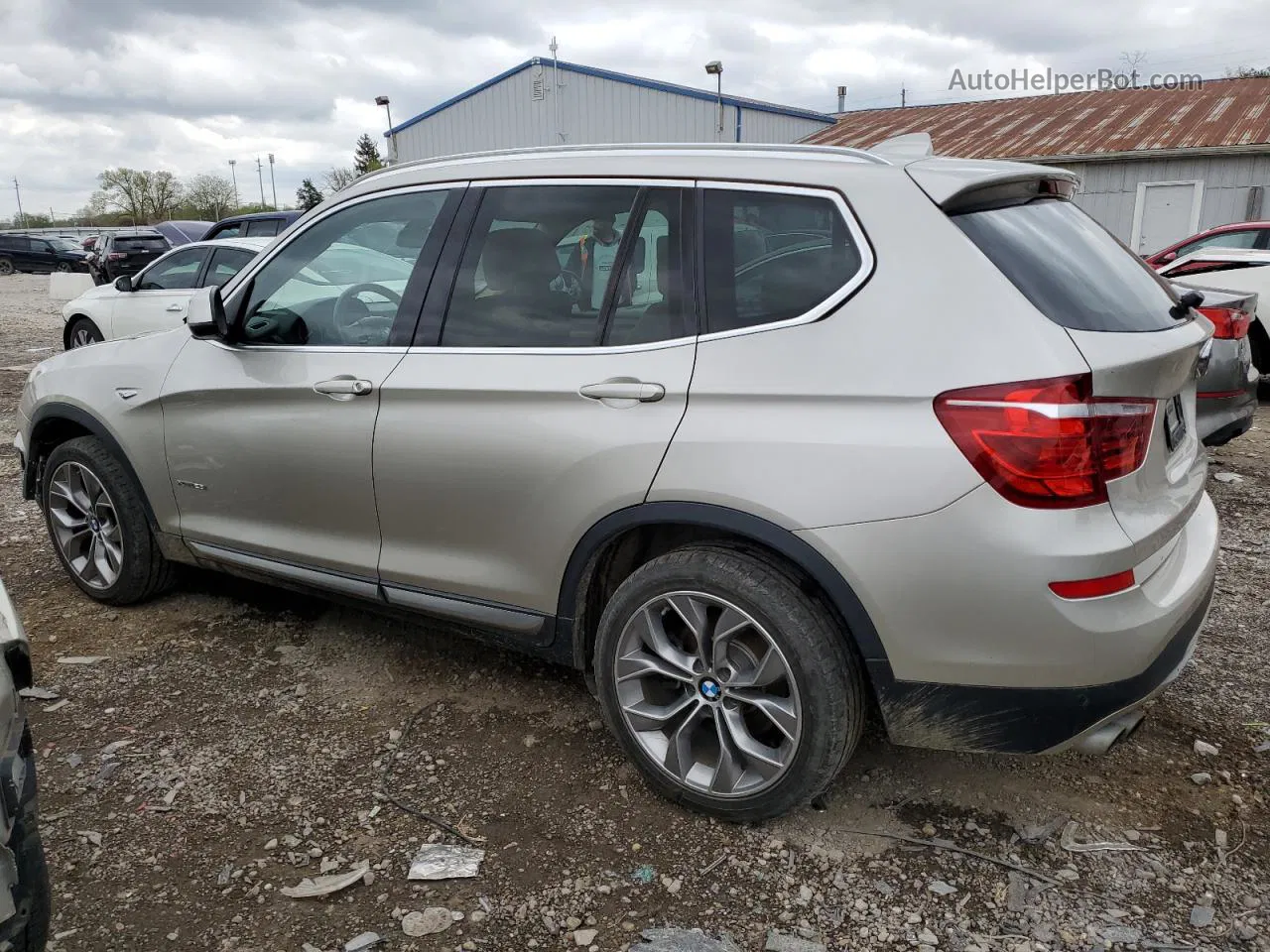 2016 Bmw X3 Xdrive28i Tan vin: 5UXWX9C5XG0D70837