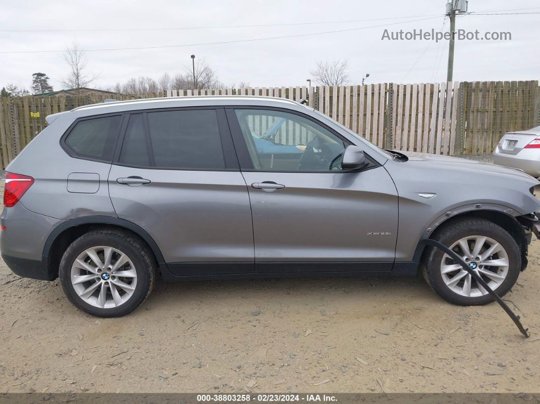 2016 Bmw X3 Xdrive28i Синий vin: 5UXWX9C5XG0D71146