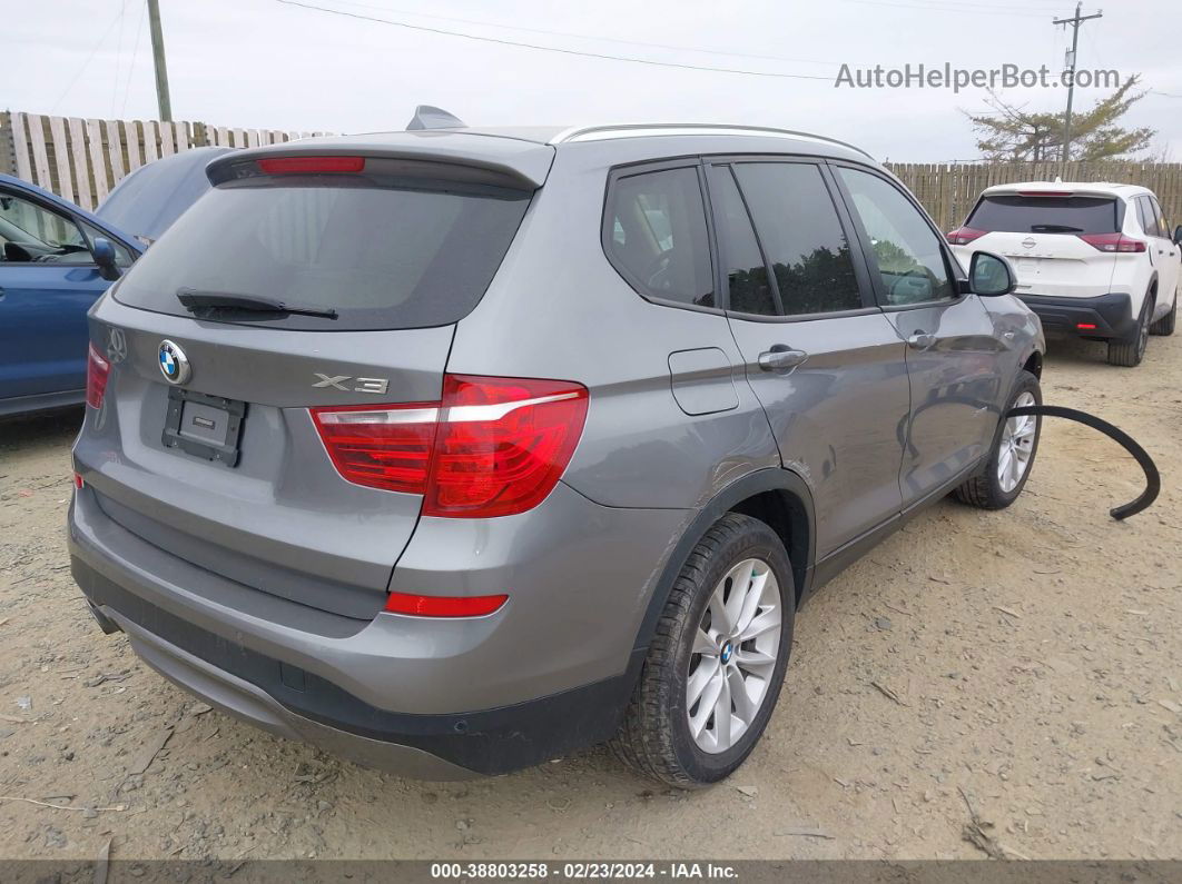 2016 Bmw X3 Xdrive28i Синий vin: 5UXWX9C5XG0D71146