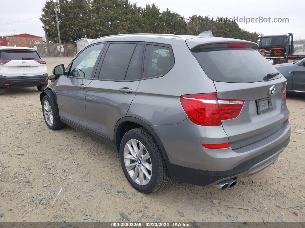 2016 Bmw X3 Xdrive28i Синий vin: 5UXWX9C5XG0D71146