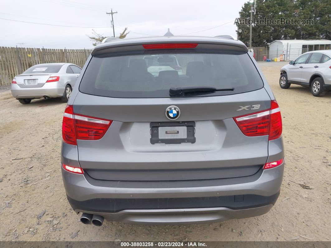 2016 Bmw X3 Xdrive28i Blue vin: 5UXWX9C5XG0D71146