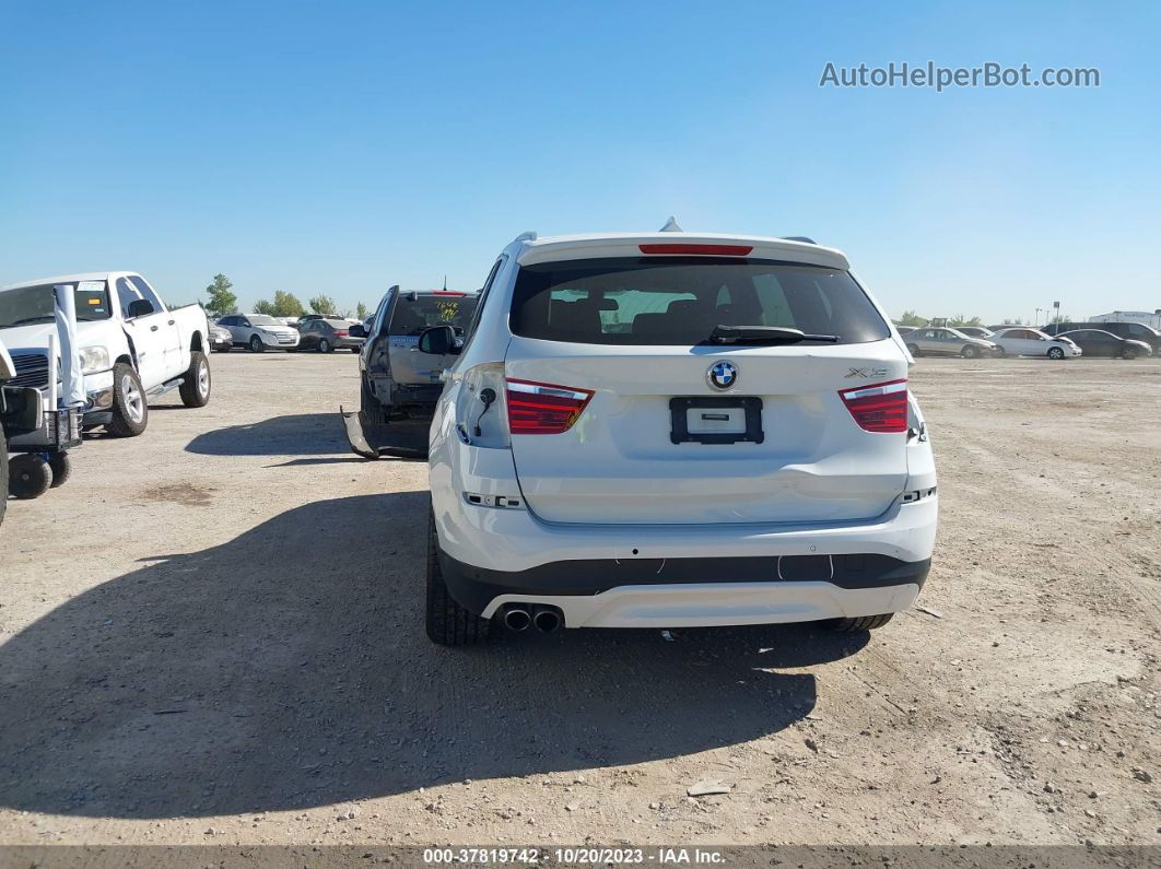 2016 Bmw X3 Xdrive28i Белый vin: 5UXWX9C5XG0D78890