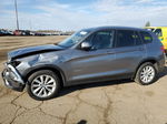 2016 Bmw X3 Xdrive28i Silver vin: 5UXWX9C5XG0D81448