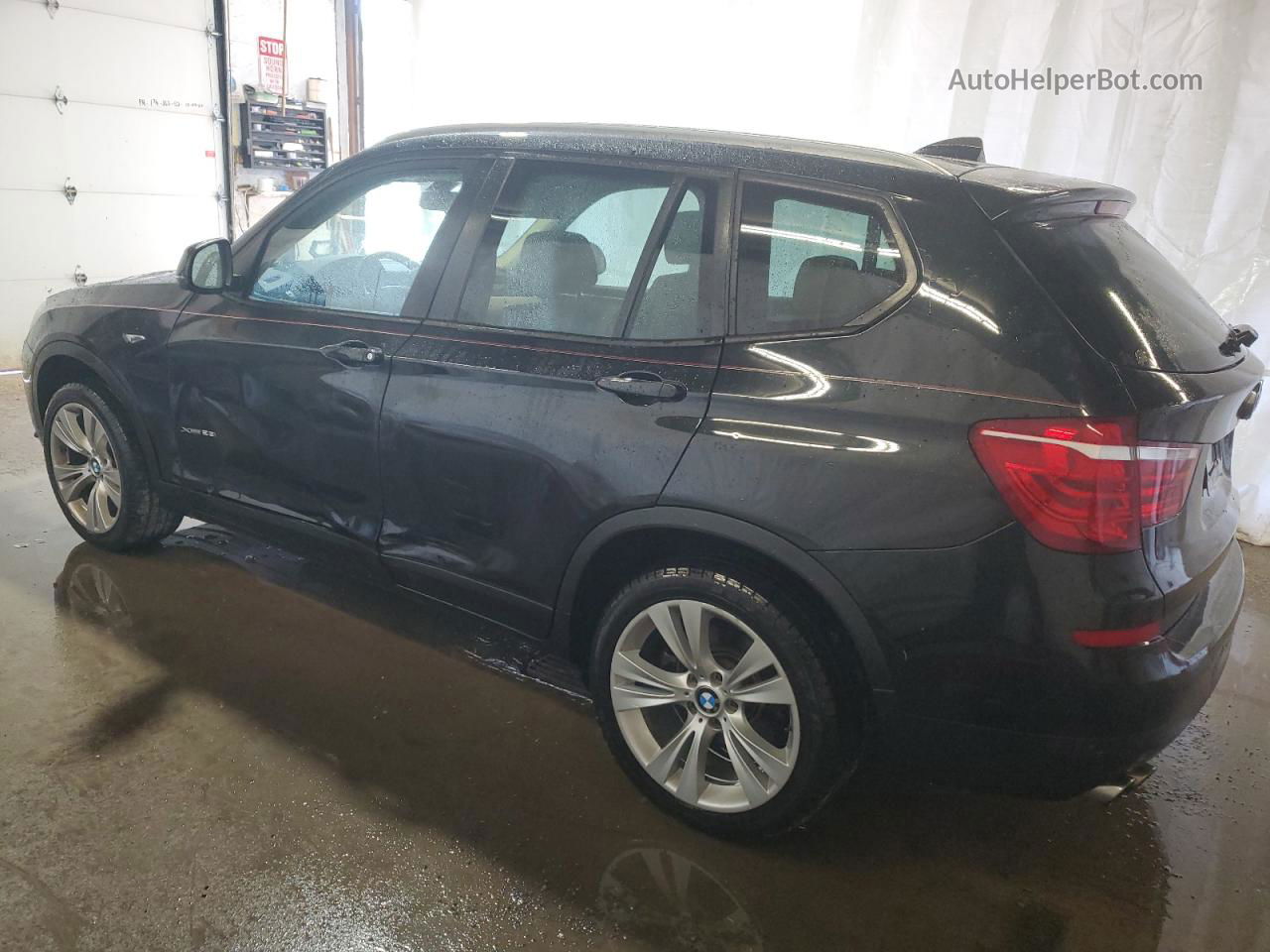 2016 Bmw X3 Xdrive28i Black vin: 5UXWX9C5XG0D83846