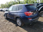 2016 Bmw X3 Xdrive28i Blue vin: 5UXWX9C5XG0D87833