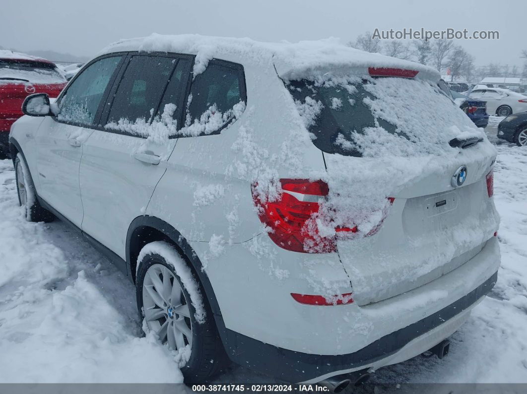 2016 Bmw X3 Xdrive28i White vin: 5UXWX9C5XG0D93292