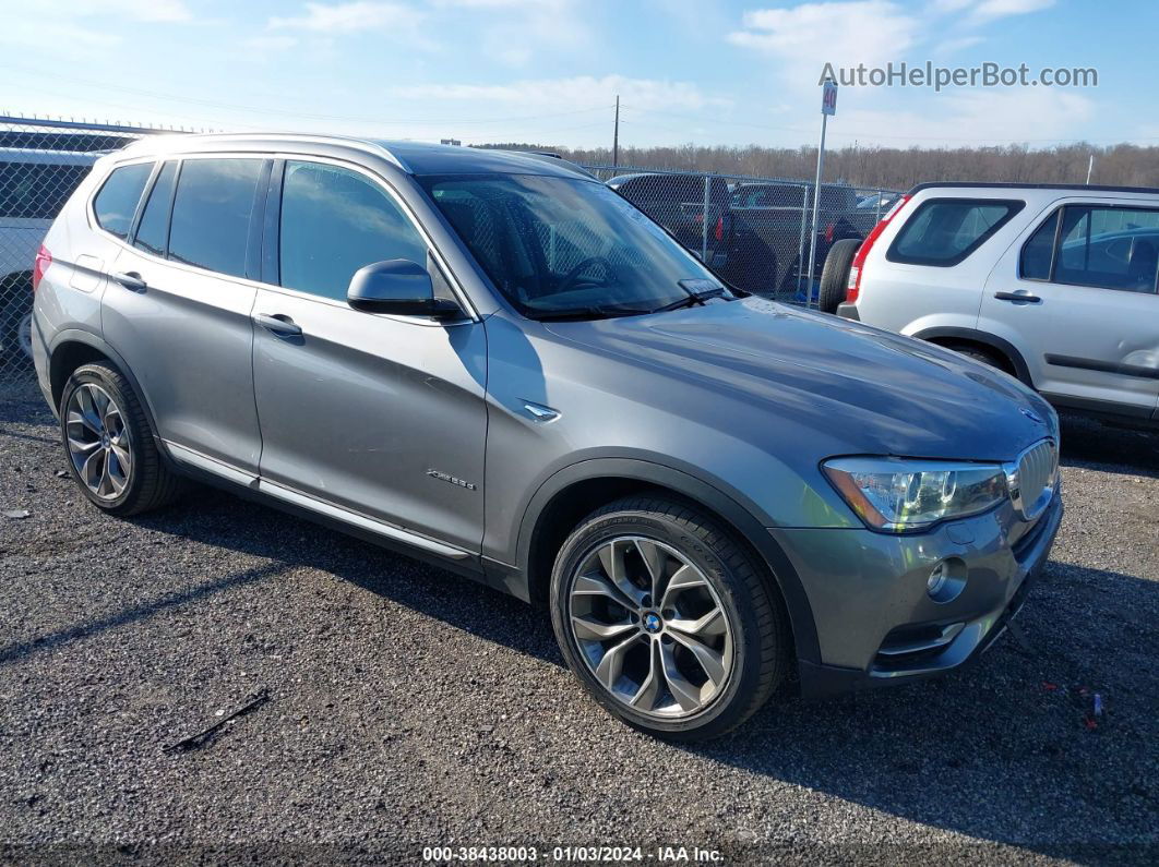 2016 Bmw X3 Xdrive28d Gray vin: 5UXWY3C52G0N86883