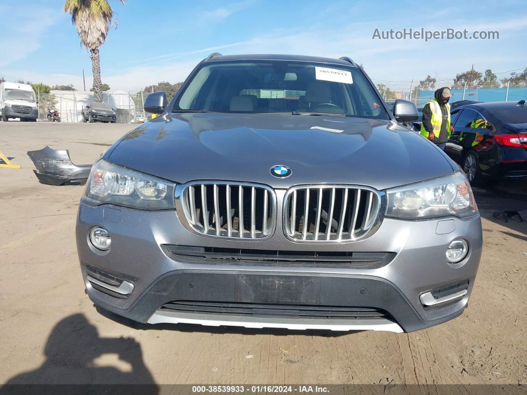 2016 Bmw X3 Xdrive28d Серый vin: 5UXWY3C52G0N88651