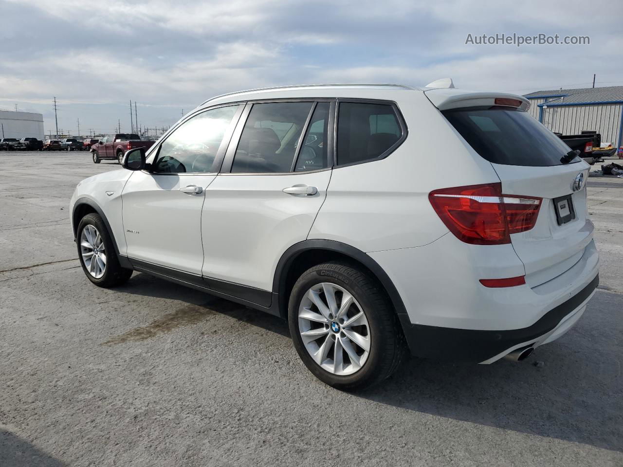 2016 Bmw X3 Xdrive28d White vin: 5UXWY3C53G0N88612