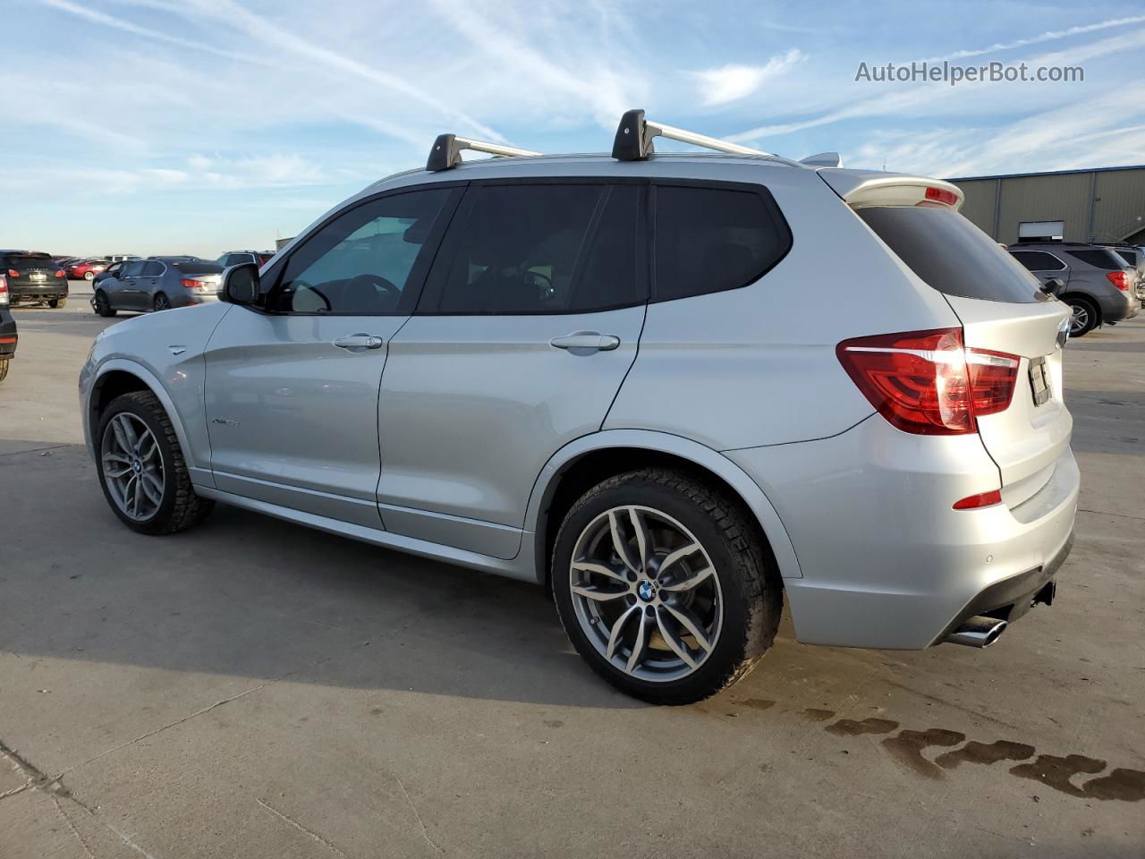 2016 Bmw X3 Xdrive28d Silver vin: 5UXWY3C54G0F84183