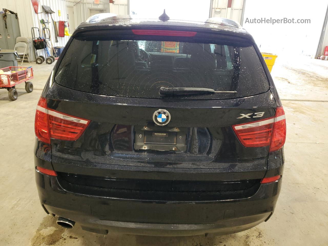 2016 Bmw X3 Xdrive28d Черный vin: 5UXWY3C55G0F84399