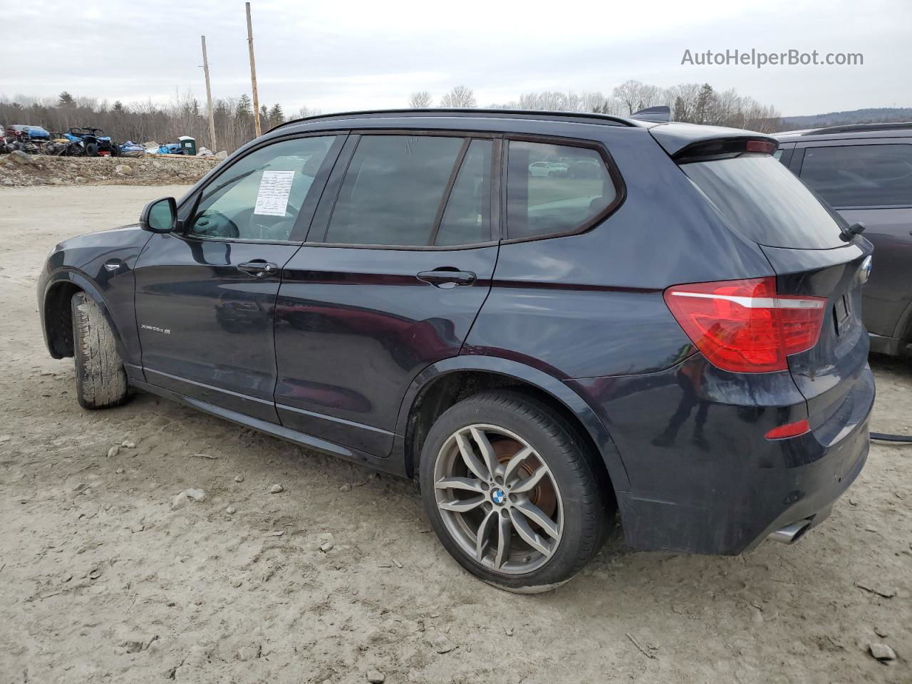 2016 Bmw X3 Xdrive28d Blue vin: 5UXWY3C57G0F84209