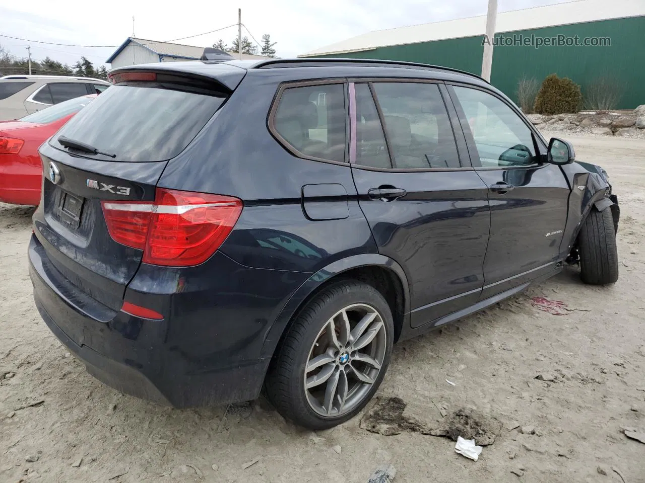 2016 Bmw X3 Xdrive28d Blue vin: 5UXWY3C57G0F84209