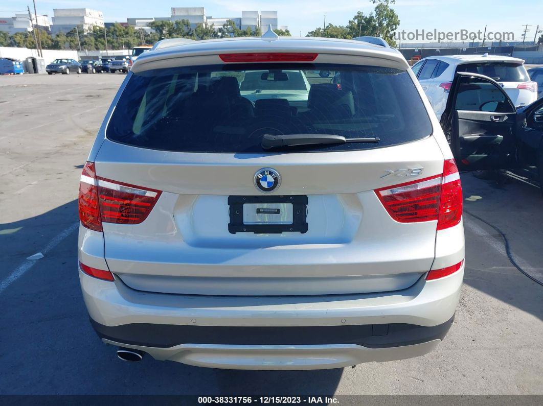 2016 Bmw X3 Xdrive28d Silver vin: 5UXWY3C57G0N88743