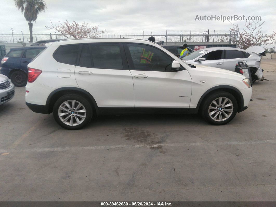 2016 Bmw X3 Xdrive28d White vin: 5UXWY3C58G0N87648