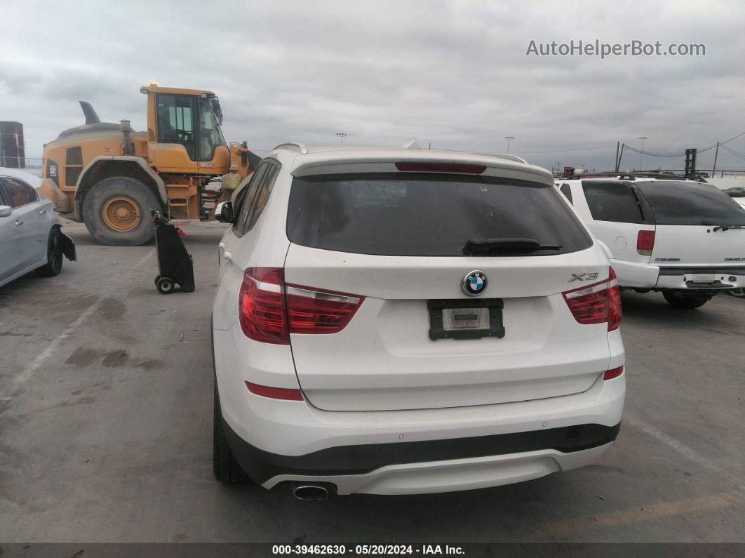 2016 Bmw X3 Xdrive28d White vin: 5UXWY3C58G0N87648