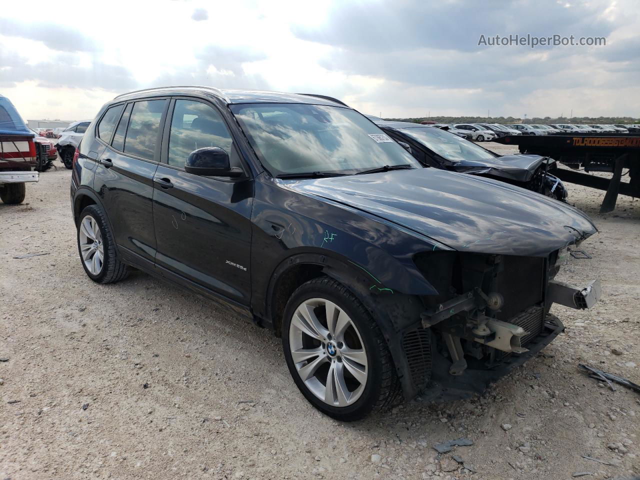 2016 Bmw X3 Xdrive28d Черный vin: 5UXWY3C59G0N87822