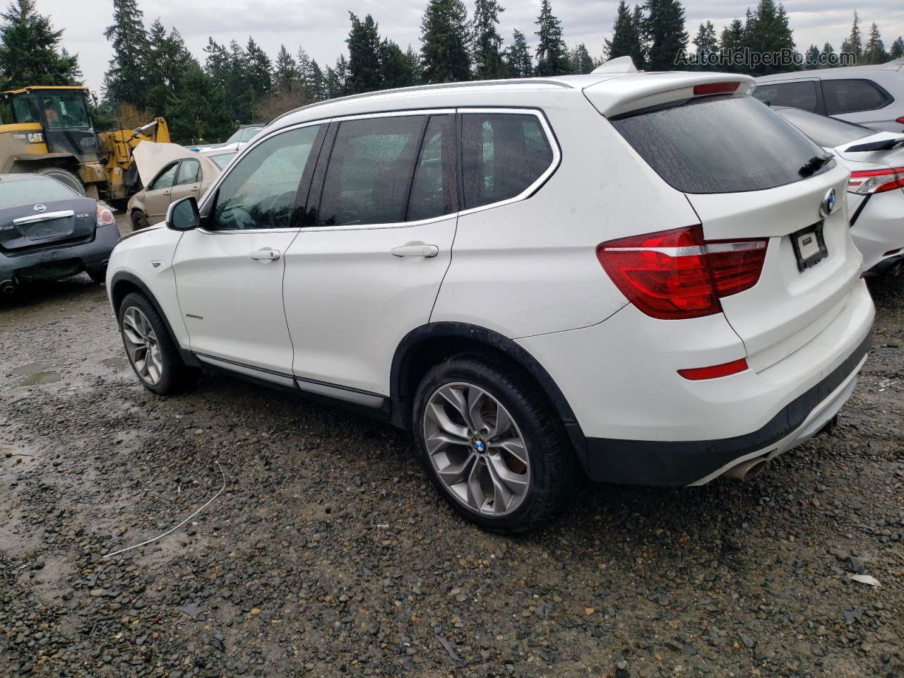 2016 Bmw X3 Xdrive28d White vin: 5UXWY3C5XG0N87215