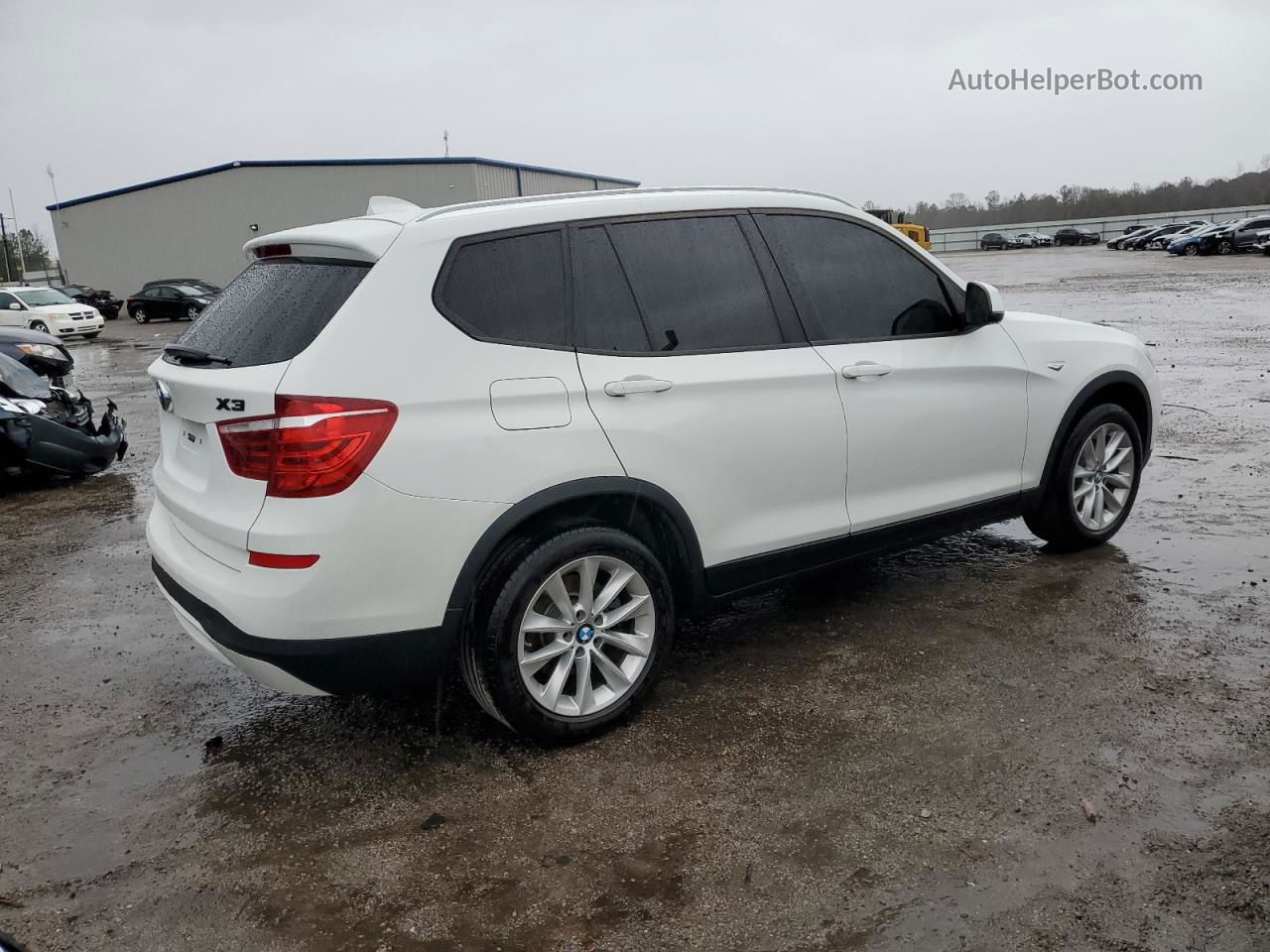 2016 Bmw X3 Sdrive28i White vin: 5UXWZ7C50G0M83823