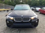 2016 Bmw X3 Sdrive28i Black vin: 5UXWZ7C50G0T43349