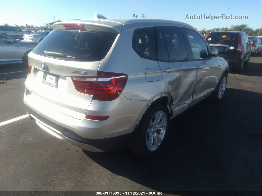 2016 Bmw X3 Sdrive28i Champagne vin: 5UXWZ7C53G0R31889